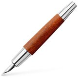 Faber-Castell nalivno pero E-Motion F Wood, rjavo | Shoptok.si