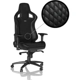 EPIC Real Leather Gaming stolica crna