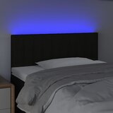  LED uzglavlje crno 100x5x78/88 cm od tkanine | shoptok.hr