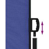  Uvlačiva bočna tenda 140 x 1000 cm plava | shoptok.hr
