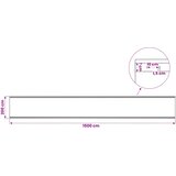 CERADA s rupama Zelena 2 x 15 m 260 gsm PE | shoptok.hr