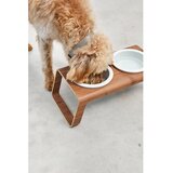 MiaCara komplet posod s podstavkom za pse desco walnut s | Shoptok.si