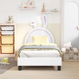  za djecu s uzglavljem Bijela 80 x 160 cm PU | shoptok.hr