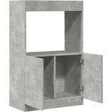 vidaXL Visoka komoda siva boja betona 63x33x100 cm konstruirano drvo | shoptok.hr