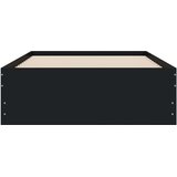  Okvir kreveta s ladicama crni 90 x 190 cm konstruirano drvo | shoptok.hr