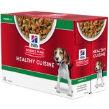 Hill’s Science Plan Puppy Medium & Large Healthy Cuisine s piščancem - 48 x 90 g | Shoptok.si