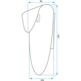 Toolight Zidni svijećnjak APP1428-W WHITE | shoptok.hr