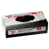 Rukavice medstar nitrilne crne xl/10