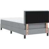  Krevet s opruga kutije Svijetlo siva 90 x 200 cm tkanina | shoptok.hr