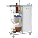 Wenko Univerzalni mobilen regal s košarico Slim, 28 l Cene