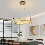  led prigušiva lampa na sajli LED/40W/230V 3000-6500K zlatna + daljinski upravljač | Eponuda.com