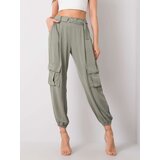 Och Bella Trousers-TW-SP-BI-81858.69-khaki | Shoptok.si