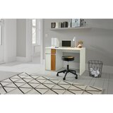 MID.YOU PISALNA MIZA les, leseni material bela, barve hrasta | Shoptok.si