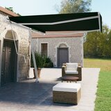 vidaXL prostostoječa avtomatska tenda 400x350 cm antracitna | Shoptok.si
