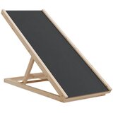  Rampa za pse siva 100 x 40 cm od masivne jelovine | shoptok.hr