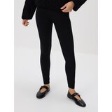 Reserved Tajice s visokim udjelom pamuka - crno | shoptok.hr