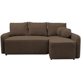MID.YOU KOTNA SEDEŽNA GARNITURA, struktura, bouclé rjava | Shoptok.si