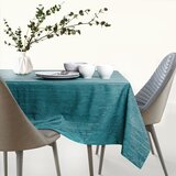 AmeliaHome traka za stol Vesta s man&amp;scaron;etom 30x80 cm, morsko plava Slike