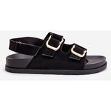 Boto Women Sandals With Buckles Black Seladith | shoptok.hr