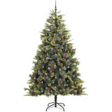  Umjetno Drvo za Božić s Šišarkama Zelena 240 cm | shoptok.hr