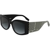 Karl Lagerfeld KL6183S 001 ONE SIZE (53) Črna/Siva Cene