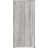 Komoda boja sivog hrasta 40 x 33 x 70 cm od konstruiranog drva | shoptok.hr