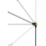 Rebel LED podna lampa s prigušivačem i promjenom temperature boje | shoptok.hr