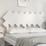  Uzglavlje za krevet Bijela 141x3x80,5 cm od masivne borovine | shoptok.hr