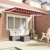  Skrovita tenda Morska plava 250x200 cm Poliester | shoptok.hr