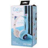  Cat Ear Bluetooth slušalice plave | ePonuda.com