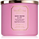 Bath & Body Works Rosewater And Ivy dišeča sveča 411 g | Shoptok.si