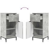  Set namještaja za kupaonicu s ladicama 2 pcs Betonski sivi | shoptok.hr