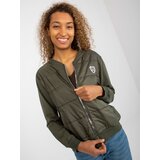 RUE PARIS Sweatshirt-RV-BL-8229.69P-khaki | Shoptok.si