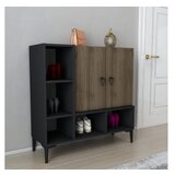 Hanah home Komoda Platin Black Walnut
