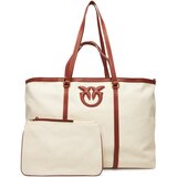 Pinko Ročna torba Miranda Shopper Extra PE 25 PLTT 104715 A2G2 Bež | Shoptok.si