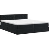  Krevet s od storage s uzglavljem 2 kom. Crna | shoptok.hr