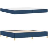  Krevetna konstrukcija Plava 200 x 200 cm tkanina | shoptok.hr