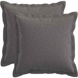  Presvlaka za jastuk 2 pcs HOUTEN Svjetlosiva 40 x 40 cm | shoptok.hr
