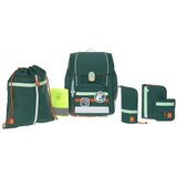 Lässig šolska torba 7v1 temno zelena ocean | Shoptok.si