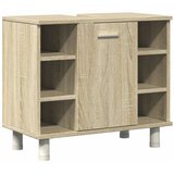  4-dijelni set kupaonskog namještaja boja hrasta sonome drveni | shoptok.hr