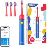 Bitvae Sonična zobna ščetka za otroke z aplikacijo in setom nastavkov BVK7S (modra), (20848723) | Shoptok.si