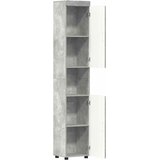  Set ormarića za kupaonicu TULUM Betonski sivi Konstruirano drvo | shoptok.hr