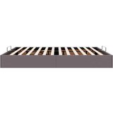  Otomanski okvir kreveta bez madraca sivi 200x200cm umjetne kože | shoptok.hr