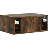  Stenski nočni omarici 2 pcs Dimljen hrast 49 x 34,5 x 20 cm, (5000209486) | Shoptok.si