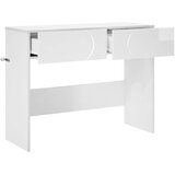  Konzolna stolica Bijela visokog sjaja 96,5 x 38 x 75 cm | shoptok.hr
