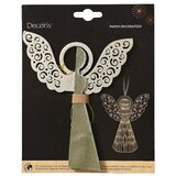 Dekordom novogodišnja dekoracija - hanging paper angel 15cm 709229 - green - kmg ( 043383 ) Cene