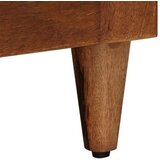  Noćni ormar 2 pcs Smeđa 40 x 33 5 x 46 cm Čvrsto drvo manga | shoptok.hr