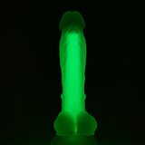 DREAMTOYS Radiant Soft Silicone Glow in the Dark Dildo Small Green Cijene