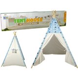 Lean_Toys Indijski šotor Tipi Playhouse Clouds Vodoodporen | Shoptok.si
