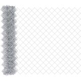 vidaXL Set vrtnih ograda Set od 2 Galvanizirani čelik 25 x 1 m Trajna | shoptok.hr
